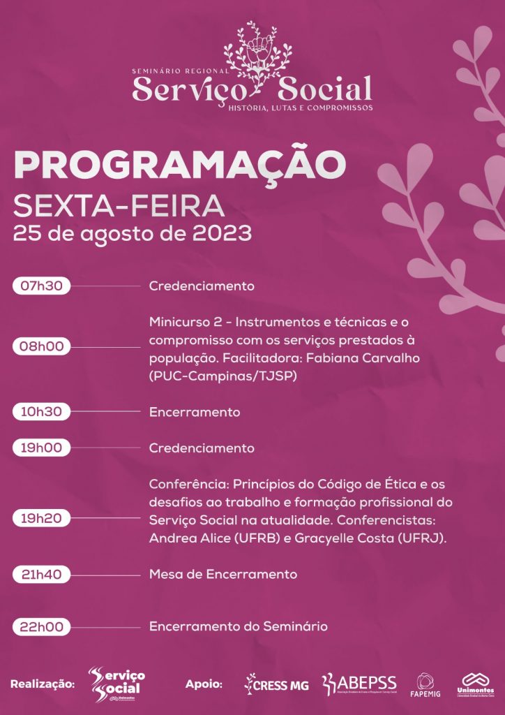 II SEMINÁRIO ESTADUAL SERVIÇO SOCIAL E SAÚDE 